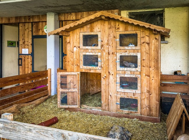 Stall für Kleintiere