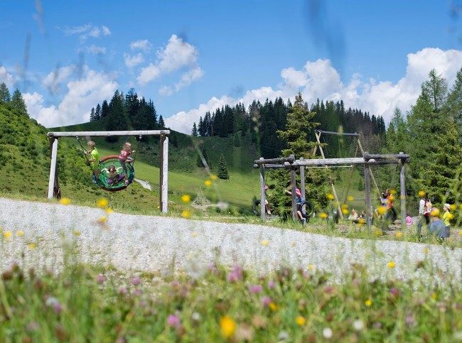 Spielplatz auf Wagrainis Grafenberg