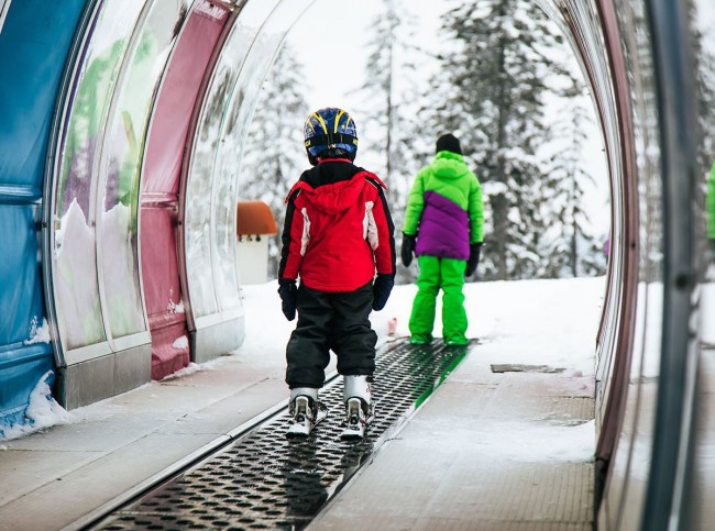 Überdachter Zauberteppich