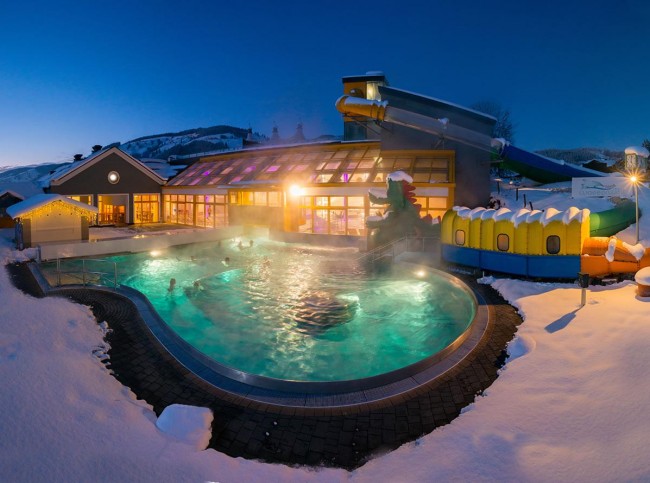 Wasserwelt Wagrain im Winter