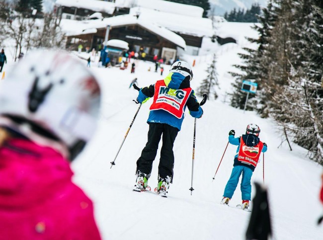 Skifahren lernen beim Skiurlaub in Wagrain